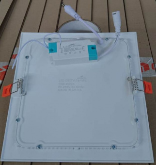 Cветильник Slim panel light 9W 700lm 4000K 150x150 для потолка Грильято